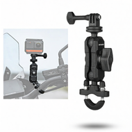 MOTOWOLF | ขาตั้งกล้องติดมอเตอร์ไซค์ สำหรับถ่ายวิดีโอและไลฟ์สดกลางแจ้ง อุปกรณ์เสริมสำหรับการขี่ MDL3