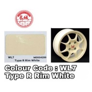 WL7 TYPE R RIM WHITE 2K SPORT RIM PAINT/ CAT KERETA/ CAT BANCUH