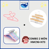 [Combo 2 Piece] Multifunctional Clothes Hanger - Save Cabinet Space