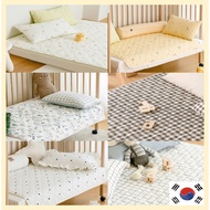 [Shez Home]Waterproof Pad Baby Infant Kids Cotton Quilted (2 sizes) 11 TYPE Waterproof Mat Diaper Changing Crib Cot Bedsheet Protector Diaper Changing Anti Urine Washable Nappy Mat