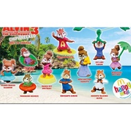 9pcs Alvin And The Chipmunk McDonald's