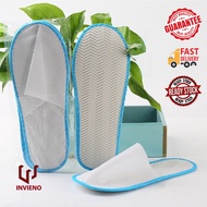 【10pairs/pkt】Disposable Hotel Homestay Travel Slipper Room Slippers