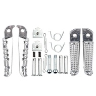 D Motorcycle Front / Rear Footrests Foot Pegs Foot Pedal Spring For YAMAHA Fz-09 Mt09 Mt07 Mt0 Mt