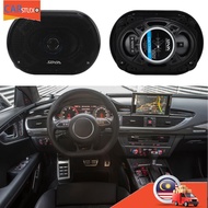 Car Audio Speaker  Quality Sound Universal Built in Crossover 4 Way Coaxial Speaker 4x6in Pair 88dB 