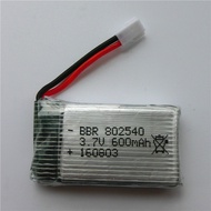 Bank kuasa 3.7V 600mAh bateri litium polimer 802540 alat kuasa lampu suluh bateri bluetooth