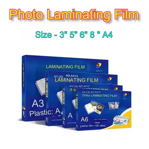 Laminator Film Photo PET Pet Thermal Laminating Film Eva Plastifieuse for Roll Laminator Plastic Pla