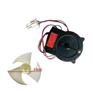 For Haier LG Open Door Refrigerator Cooling Fan Motor DL-5965HAEADL-5985HAEA with Fan Blade freezer