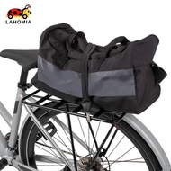 [lahomia] Bike Back Shelf Bike Luggage Rack Mountain Bikes Support Weight 30kg Carrier