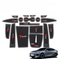 Deepal Pit Rubber L07 Pit Pad Changan Deepal L07 Deepal's Pit Mat Rubber l07 Coaster Rubber Soundpro