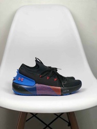 Sepatu Under Armour Phantom Hovr 3 Black Blue