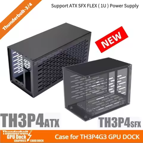 Metal Housing BOX Case for TH3P4G3 Thunderbolt3/4 USB4 Oculink GPU Dock External Graphic Card eGPU F