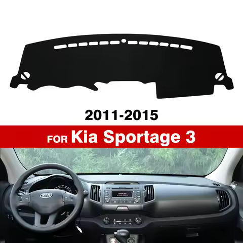For Kia Sportage 3 2011 2012 2013 2014 2015 Dash Mat Sun Shade Anti-UV Carpets Car Accessories Car D