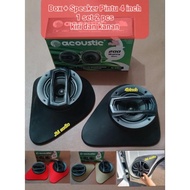 promo|ready stock|termurah Box Pintu + speaker 4 inch acoustic mobil