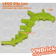 [1 Piece] LEGO Minifigures Vine, Seaweed, Bionicle Thorns, Lemon Yellow ID 4655210 55236