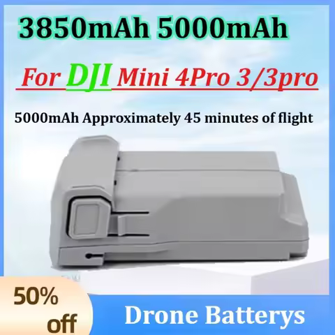 5000mah Battery for DJI Mini 4Pro 3/3pro Intelligent Flight Battery 3850MAh Drone Batterys 5000mah 4
