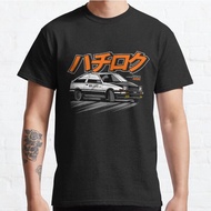 AE86 Trueno Toyota Drift Anime Racing Car Classic T-Shirt