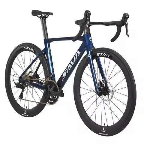 Ships from US SAVA A7L Carbon Fiber Road Bike with 7120 Kit 24 Speed Road Bike Race Bike 8.9kg Inter