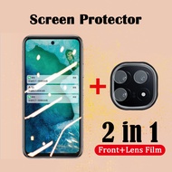 2 In 1 for VIVO IQOO 15 Screen Protector Tempered Glass Film + For VIVO IQOO15 Lens Protector Glass 