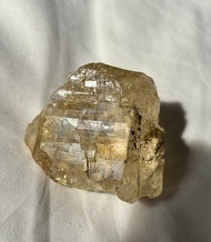 西藏 喜馬拉雅 彩虹皮浮生白水晶簇 老皮老靈魂