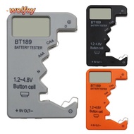 YOLANDA Digital Battery Checker, Small Size Universal Compatibility Digital Battery Tester, ABS Hous