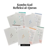 Juzuk 26-30 Quran Reflexology Card (Combo)