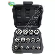 MATA ALDO Socket Wrench Eye E-STAR 14Pcs ALDO E4 E5 E6 E7 E8 E10 E11 E12 E14 E16 E18 E20 E22 E24 Sho