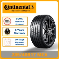205/40R17 Continental MC6 *Year 2022/2023