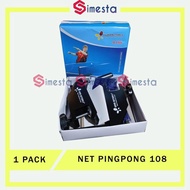 Butterfly 108 Ping Pong Net Swivel Type Ping Pong Pole Net Table Tennis Net 1 set