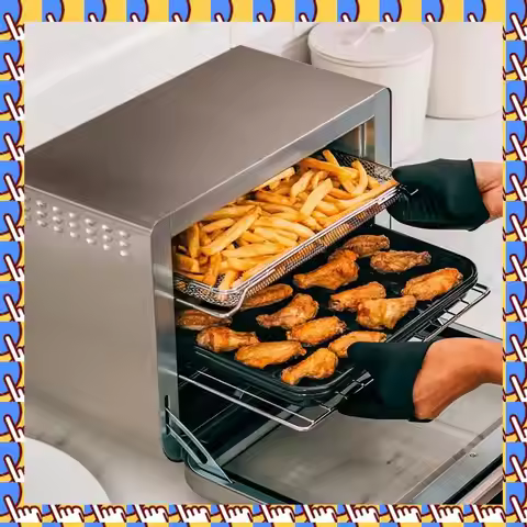A20M Air Fryer Oven Basket, Replacement Baking Trays For Ninja DT201/DT251 Foodi Digital Air Fryer O