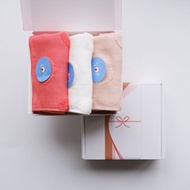日本kontex 今治SOF點點系列方巾- 3件禮盒組