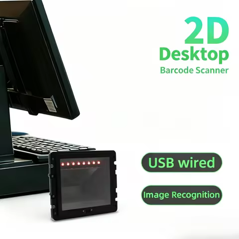 2D Barcode Scanner Module QR Code Reader USB Wired Desktop Barcode Scanner Module for Warehouse