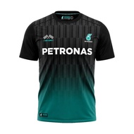PETRONAS Motorsport Grandstand Jersey - Black - 100% Cotton - 100% Polyester - 100% Cotton - 100% Po