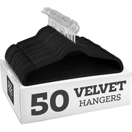 Bộ 50 móc quần áo VELVET HANGERS - Best Seller Tony