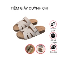 Ami Women's Husk Sole Sandals with Suede Cross Straps in 5 Colors - High Quality Women's Husk Sole S
