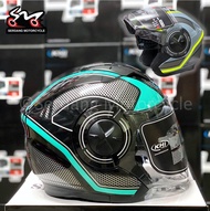 KHI Open Face Double Visor Helmet Topi Keledar K20DV