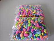 batu warna warni aquarium mentos 500 gram