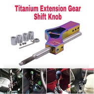 titanium Shifter Extension Gear Shift Knob Lever Extender