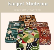 Karpet Permadani Moderno 260 x 330 cm – Varian Motif A Minimalis Collection | Anti Slip