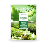 DEOPROCE Color Synergy Effect Sheet Mask Green (Anti-Oxidant & Soothing)