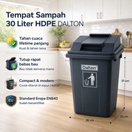 Dalton 30 Liter HDPE Trash Can Original - Dalton 30 Liter Dustbin