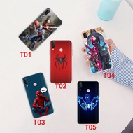 Huawei Y8S Y8P Y9S Y5 Y6 Pro Prime 2018 2019 Casing Case Soft Transparent 256GT Spiderman Phone Cover