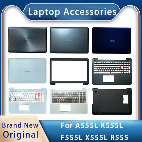 New For Asus X555L A555L F555L R555 K555L;Optional Laptop Case Repair Accessories Plastic Version