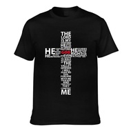 Christian Classic Bible Psalm 23rd Edition Scripture Printing Men's Fashion T-Shirt Beliefs and Tren