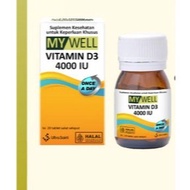 Mywell Vitamin D3 4000 IU contains 20