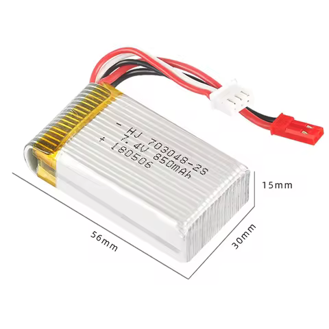 7.4v 850mah Lipo Battery For Mjxrc X600 2s 850 mah 25c 703048 Lipo Battery For Toys Remote Control 7