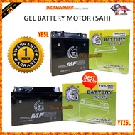BATTERY YB5L/YTZ5S/YTZ5L (5AH) BATTERY LC135/Y15/EX5/FZ150/WAVE100/GT128/EGO AVANTIZ STRONGER CHARAC