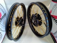 Rossi Original SNI velg jari2 ring 18 paket Uk depan 185x18/Uk belakang 215x18 khusus buat RX King&R