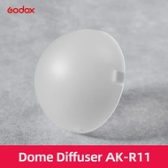 Godox | AK-R11 Dome Diffuser Replacement for Godox V1 Round-Head Flash/for AD200/AD200Pro/for V1 Fla