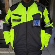 Taslan milky security jacket - security guard jacket
