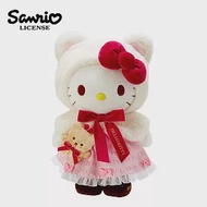 【日本正版授權】凱蒂貓 2022 生日娃娃 43cm 絨毛玩偶/大型玩偶/娃娃 Hello Kitty